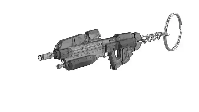 Keychain - MA37 Cannon - Halo - Printable model - STL