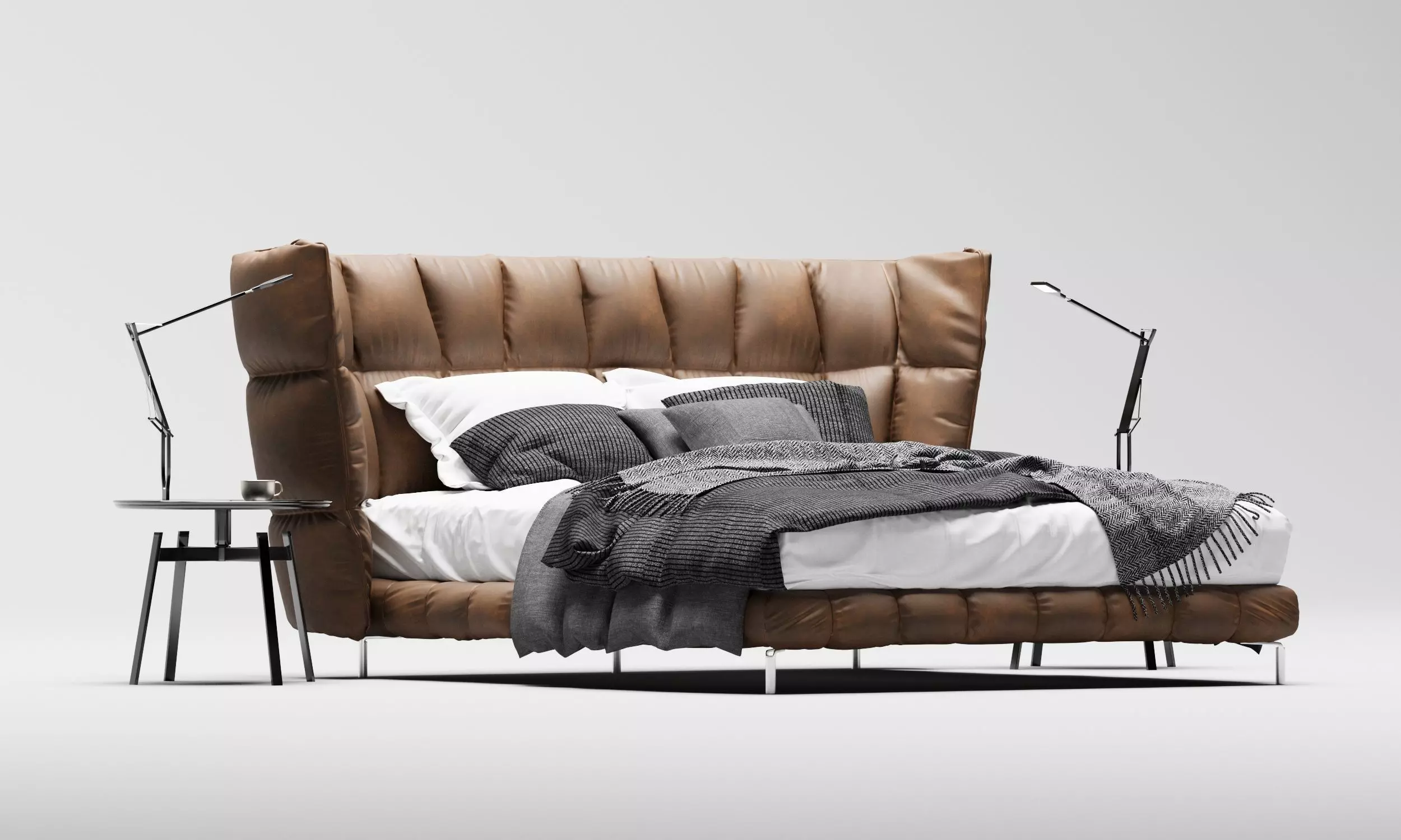 Uprik bed  3D model_0