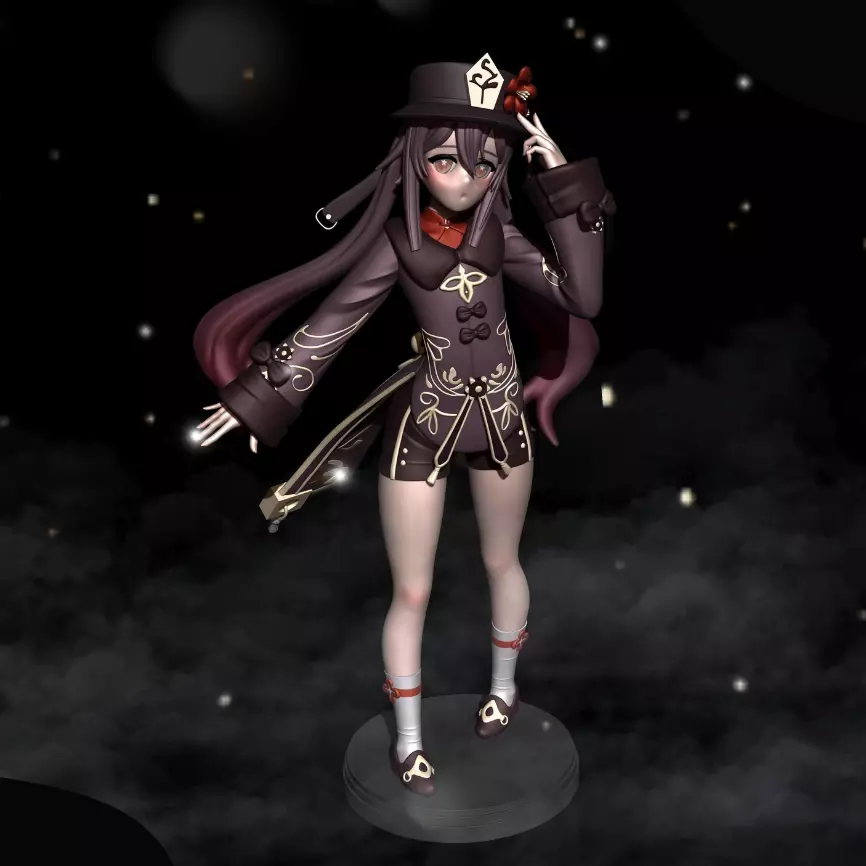 HU TAO - GESHIN IMPACT STL 3D print model_0