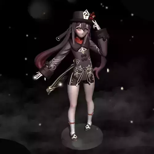HU TAO - GESHIN IMPACT STL 3D print model
