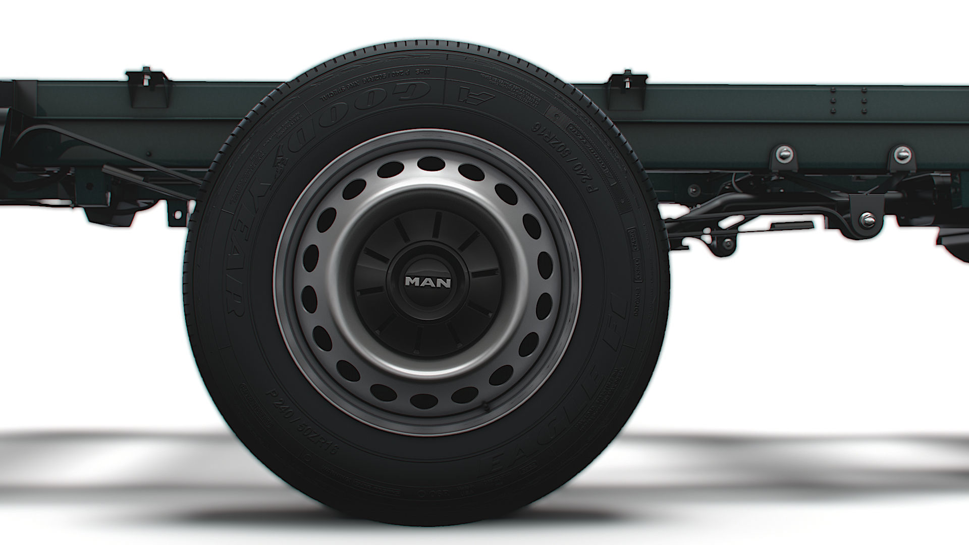 MAN TGE Chassis SingleCab L1 HQInterior 2023 3D model_9