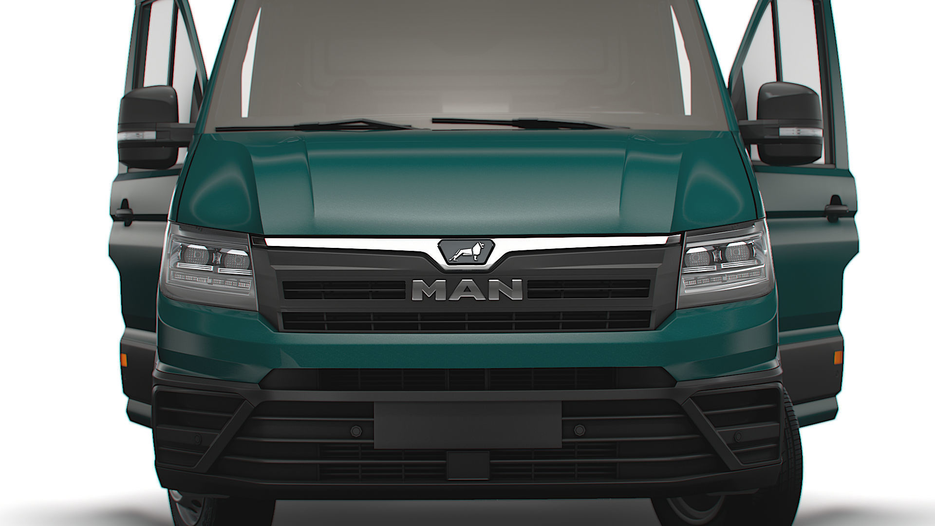 MAN TGE Chassis SingleCab L1 HQInterior 2023 3D model_7