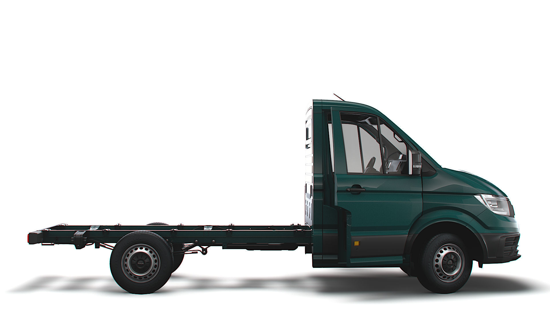 MAN TGE Chassis SingleCab L1 HQInterior 2023 3D model_1