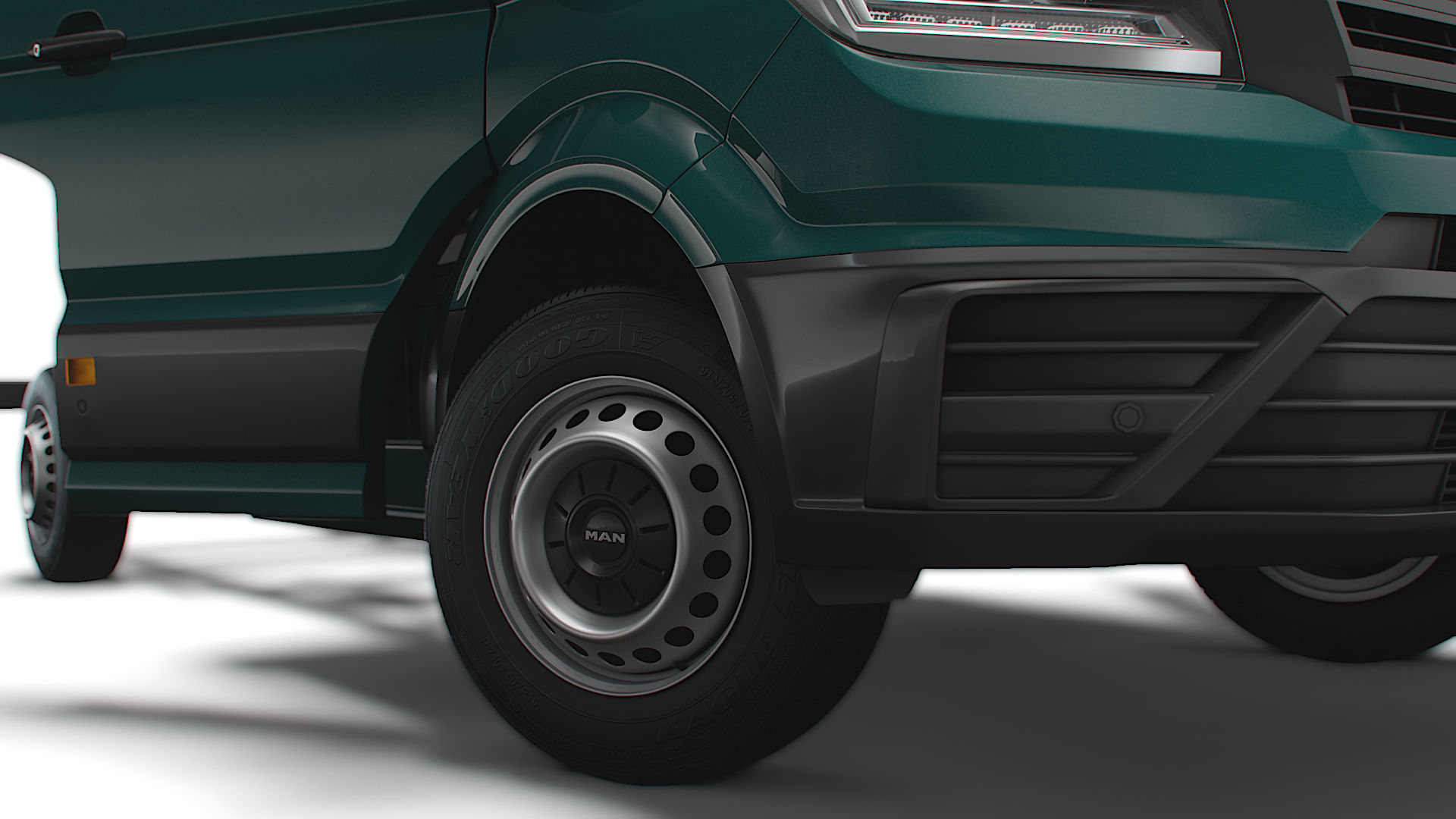 MAN TGE Chassis SingleCab L1 HQInterior 2023 3D model_5