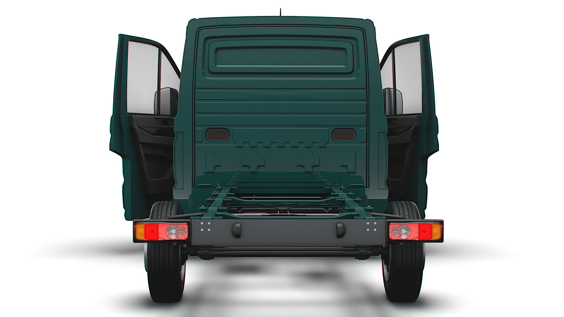 MAN TGE Chassis SingleCab L1 HQInterior 2023 3D model_10