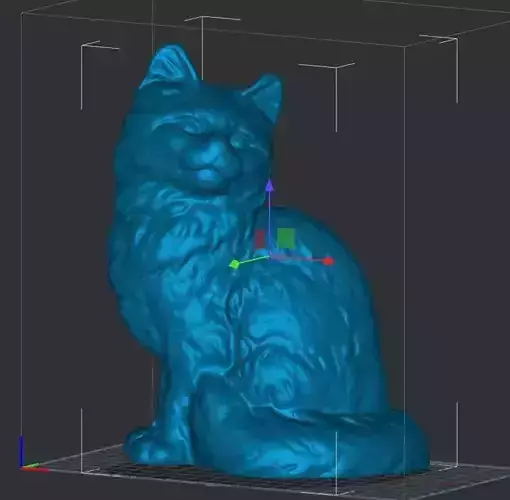 Cat figure statue 