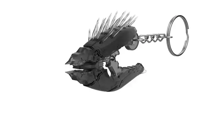 Keychain - Needler - Halo - Printable model - STL