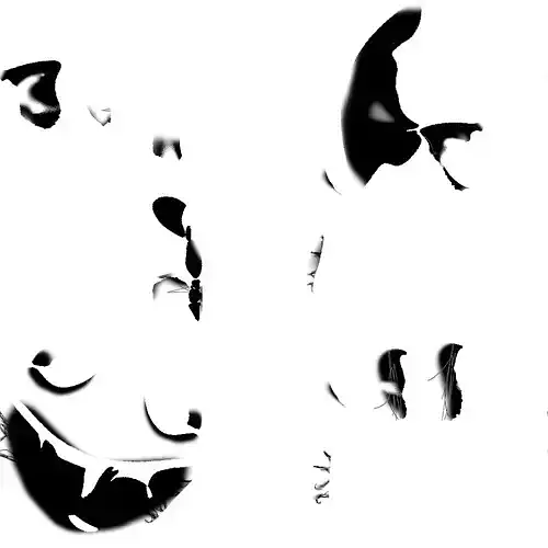 Button eyes Puppet Head only