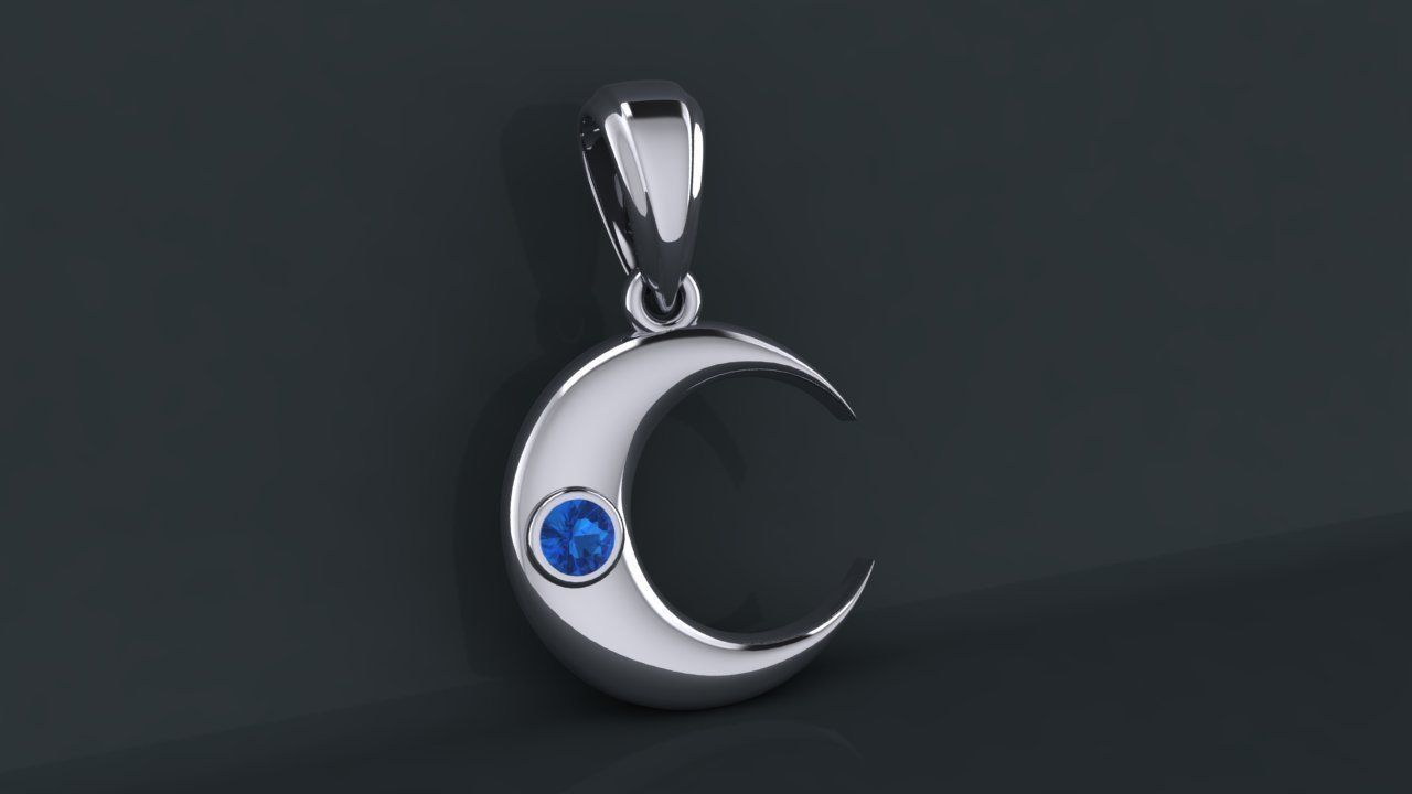 pendant mounth 3D print model_2