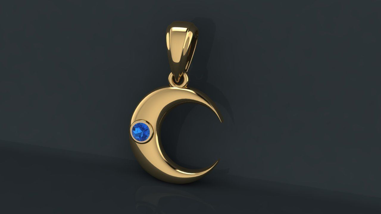 pendant mounth 3D print model_1