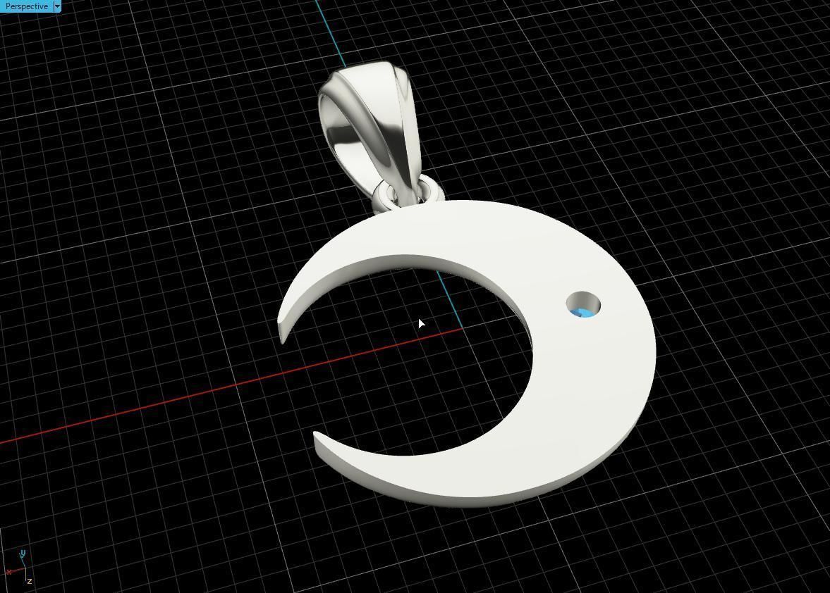 pendant mounth 3D print model_11