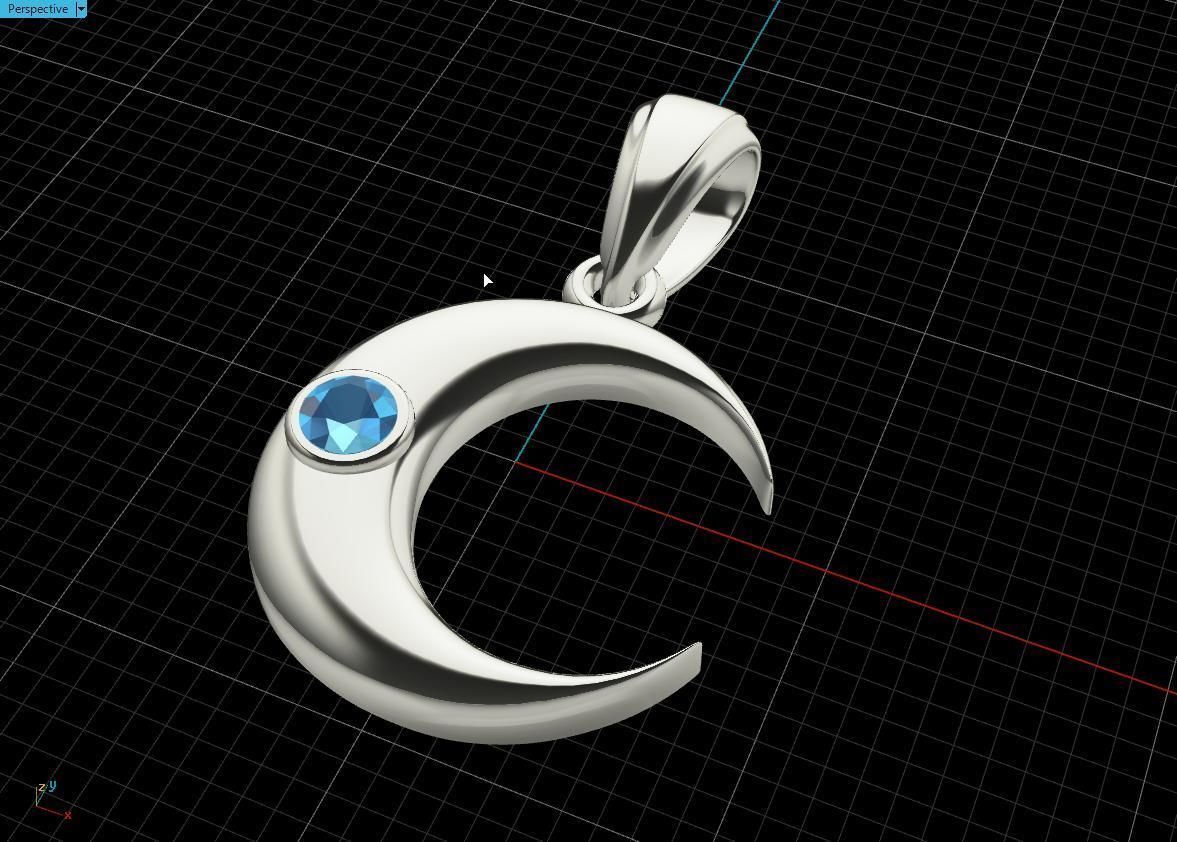 pendant mounth 3D print model_10