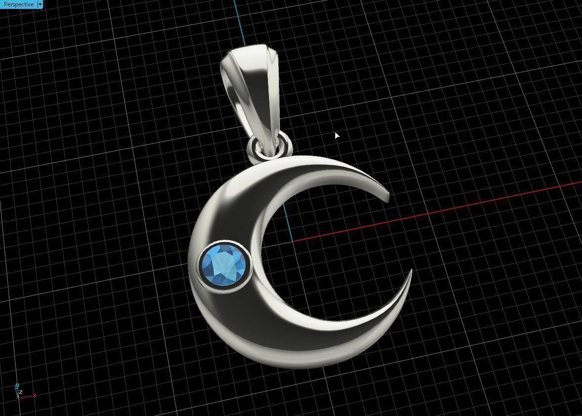 pendant mounth 3D print model_8