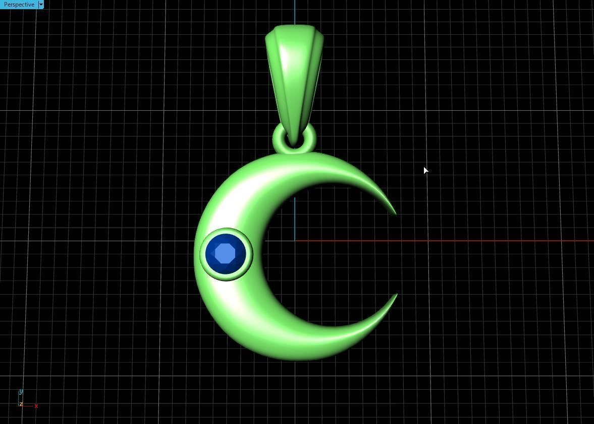 pendant mounth 3D print model_14