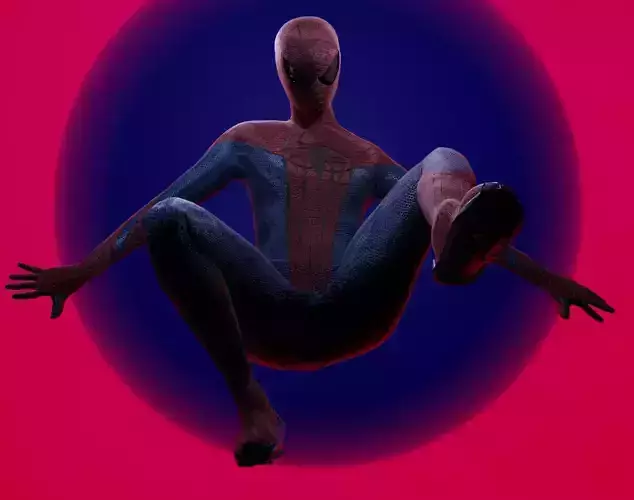 The Amazing Spider-man 1 3D Model Low-poly 3D model