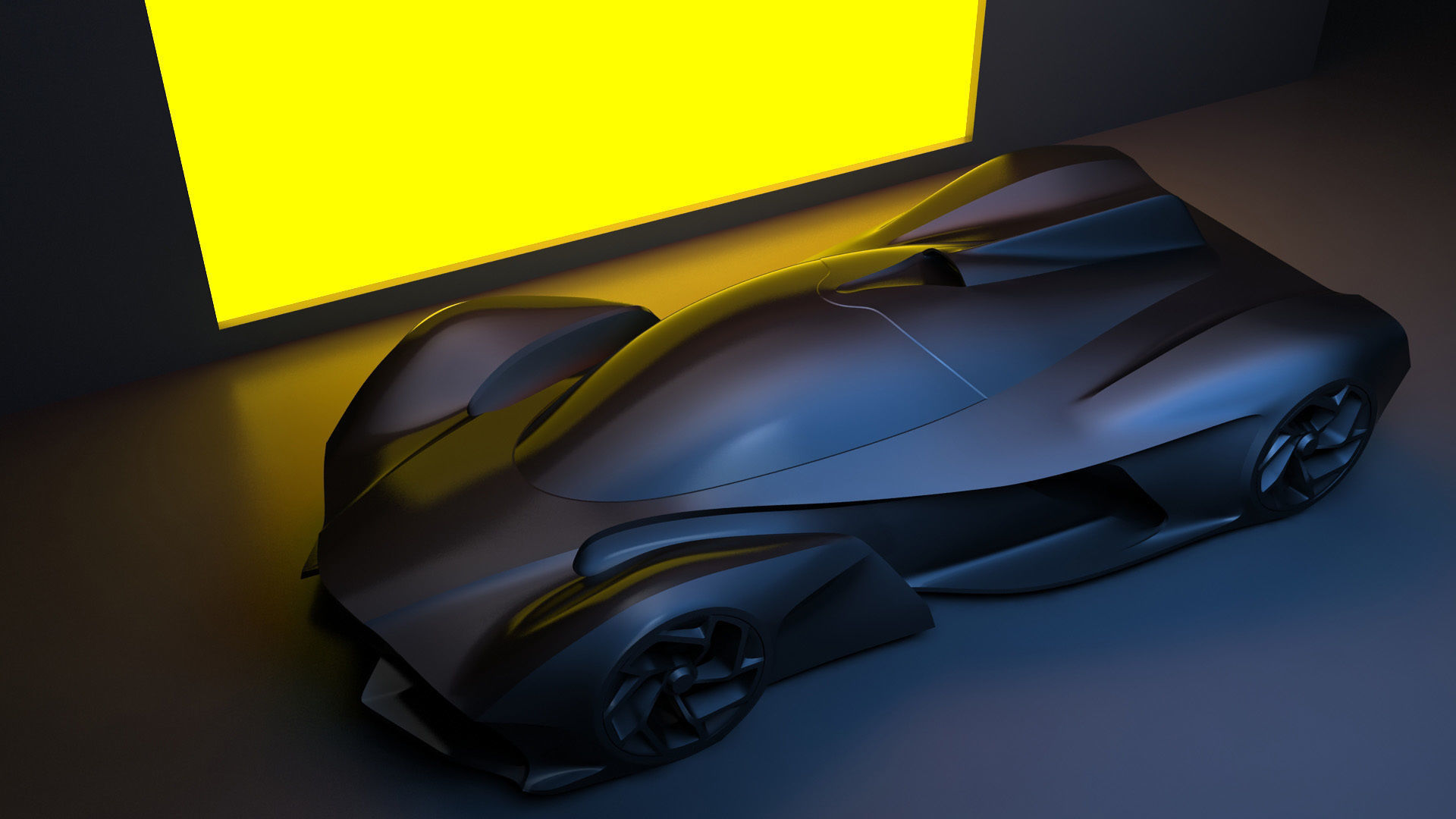 Hypercar Model 2 - basic 3D model_3