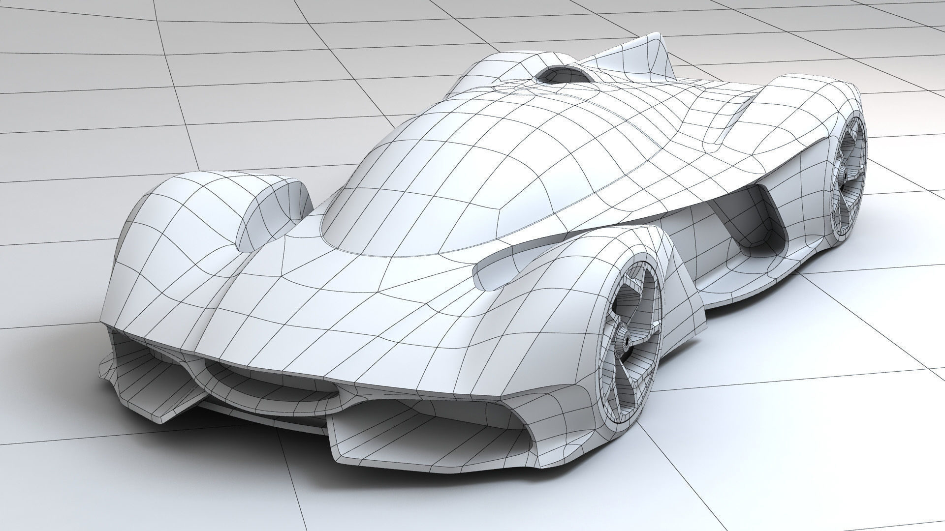 Hypercar Model 2 - basic 3D model_13