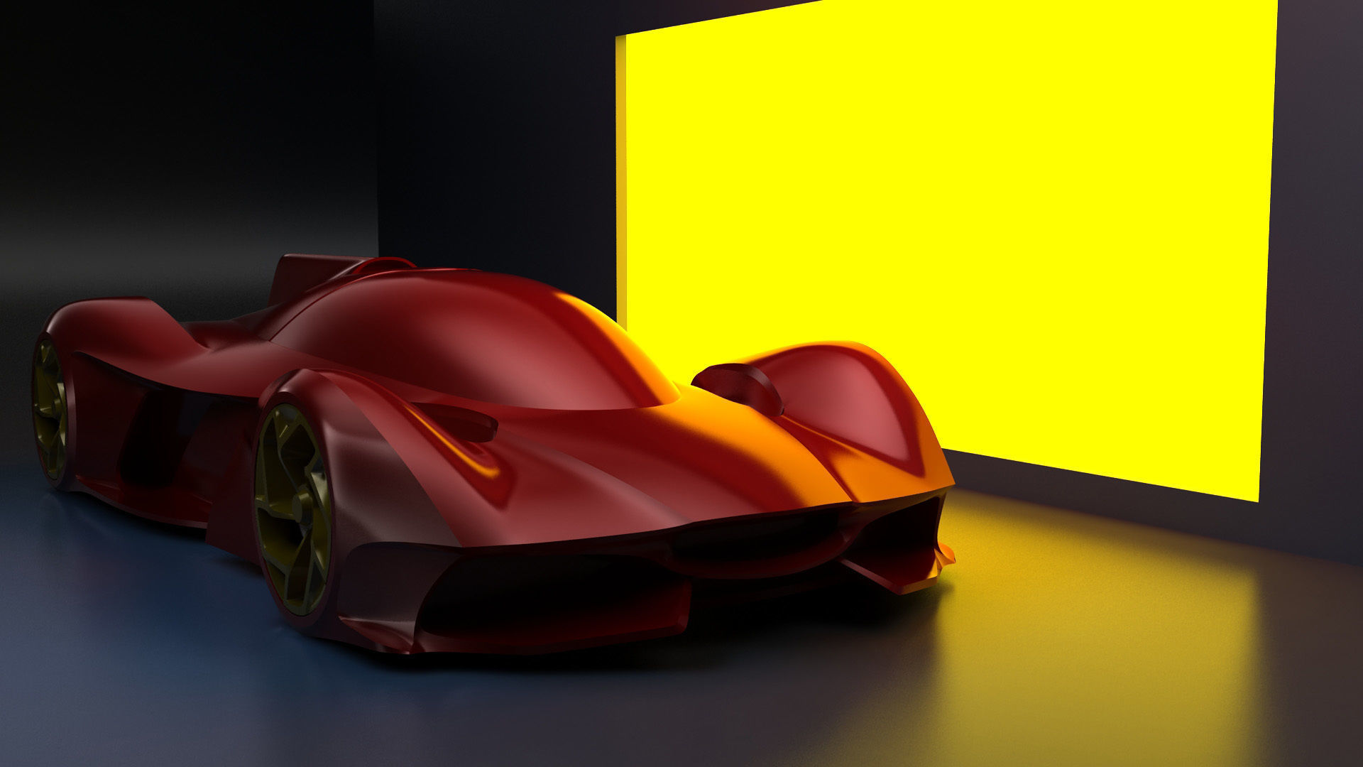 Hypercar Model 2 - basic 3D model_4