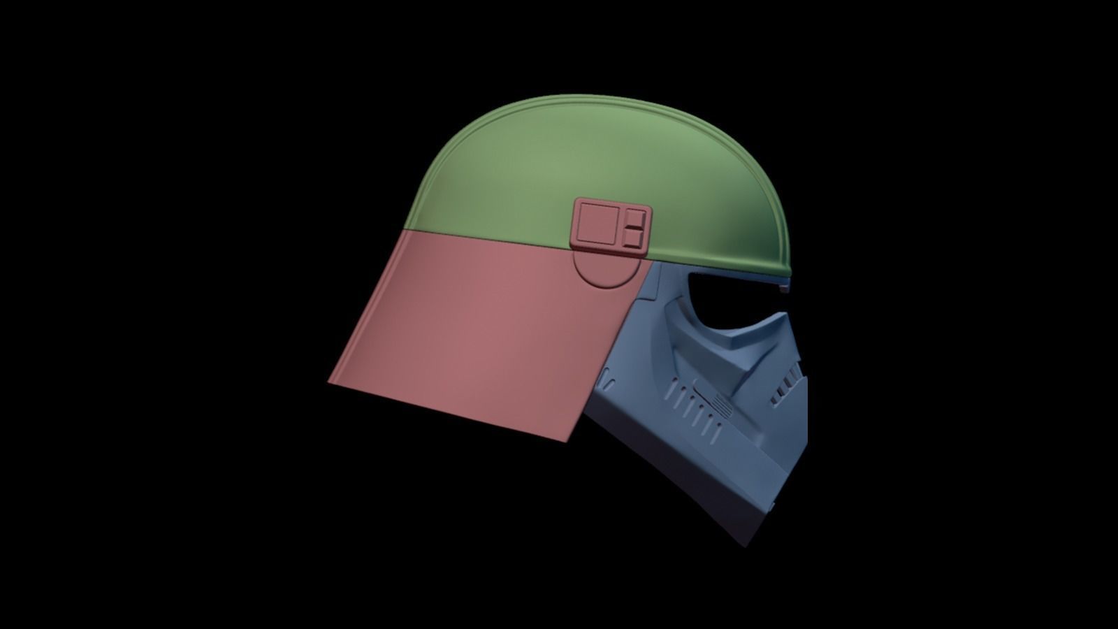 Purge Trooper Phase 2 Helmet 3D print model_4