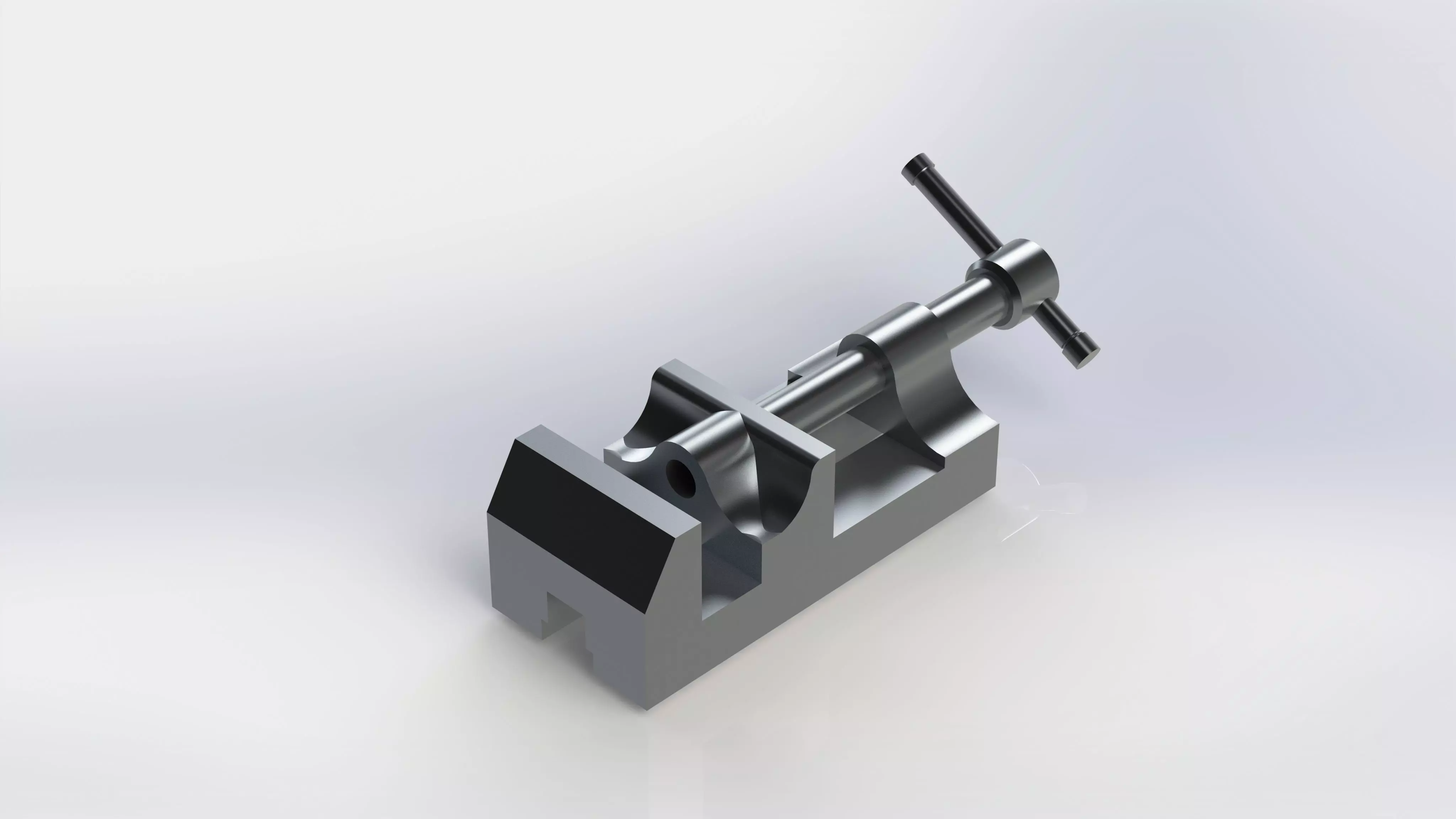 Mobile clamp 3D print model_0