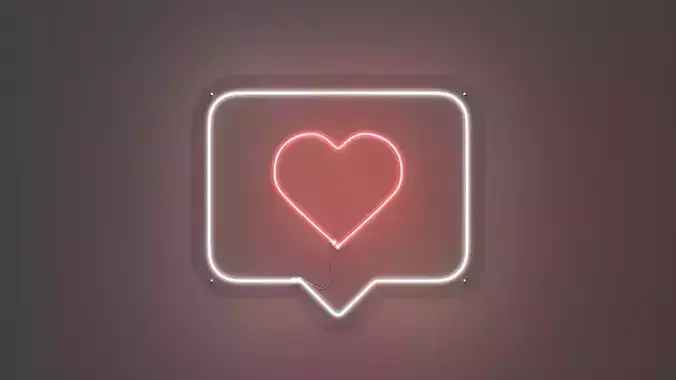 Like Icon - Neon Sign