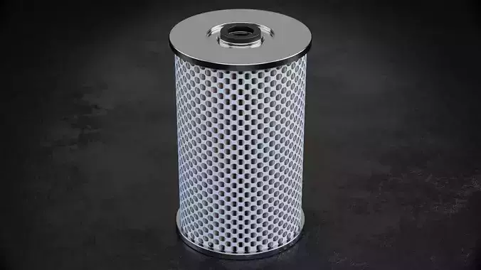 Car Filter Type I 3D model