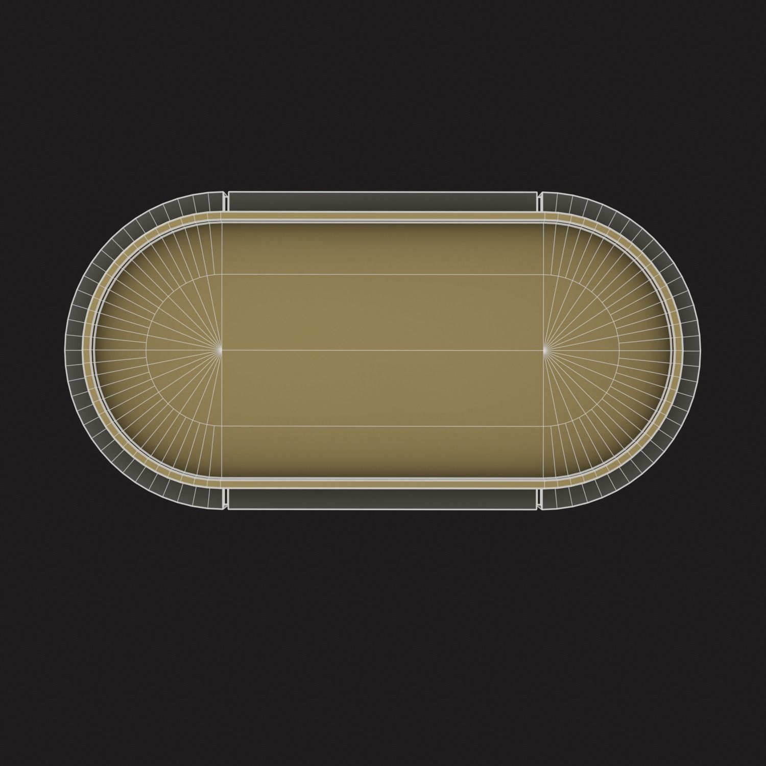 Modern Nesting Table Low-poly 3D model_10