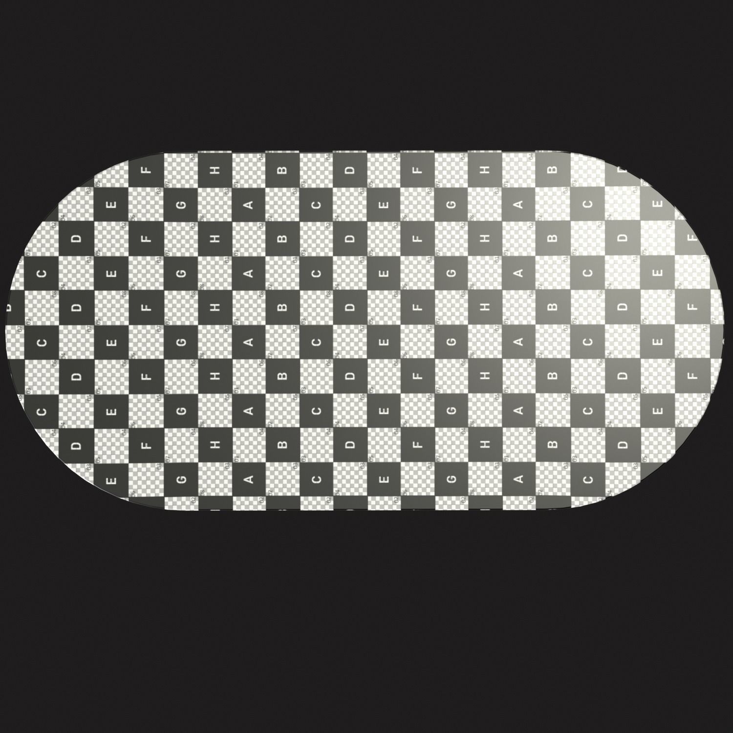 Modern Nesting Table Low-poly 3D model_25