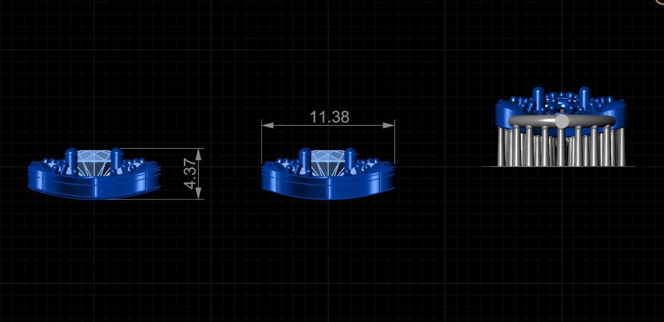 TEDDY BEAR PENDANT 3D print model_3