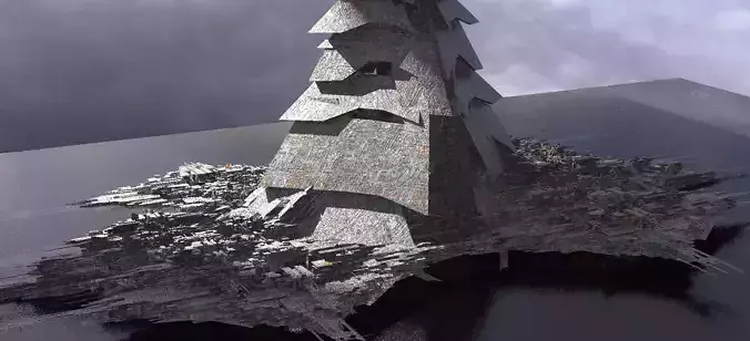 New Egypt Pyramid City Tower city 3