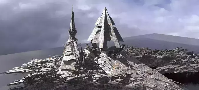 New Egypt Pharaohs Towers  3D model