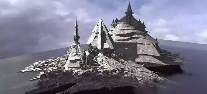 Dark Egypt Pyramid City Tower city 5