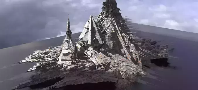 Dark Egypt Pyramid City Tower city 2