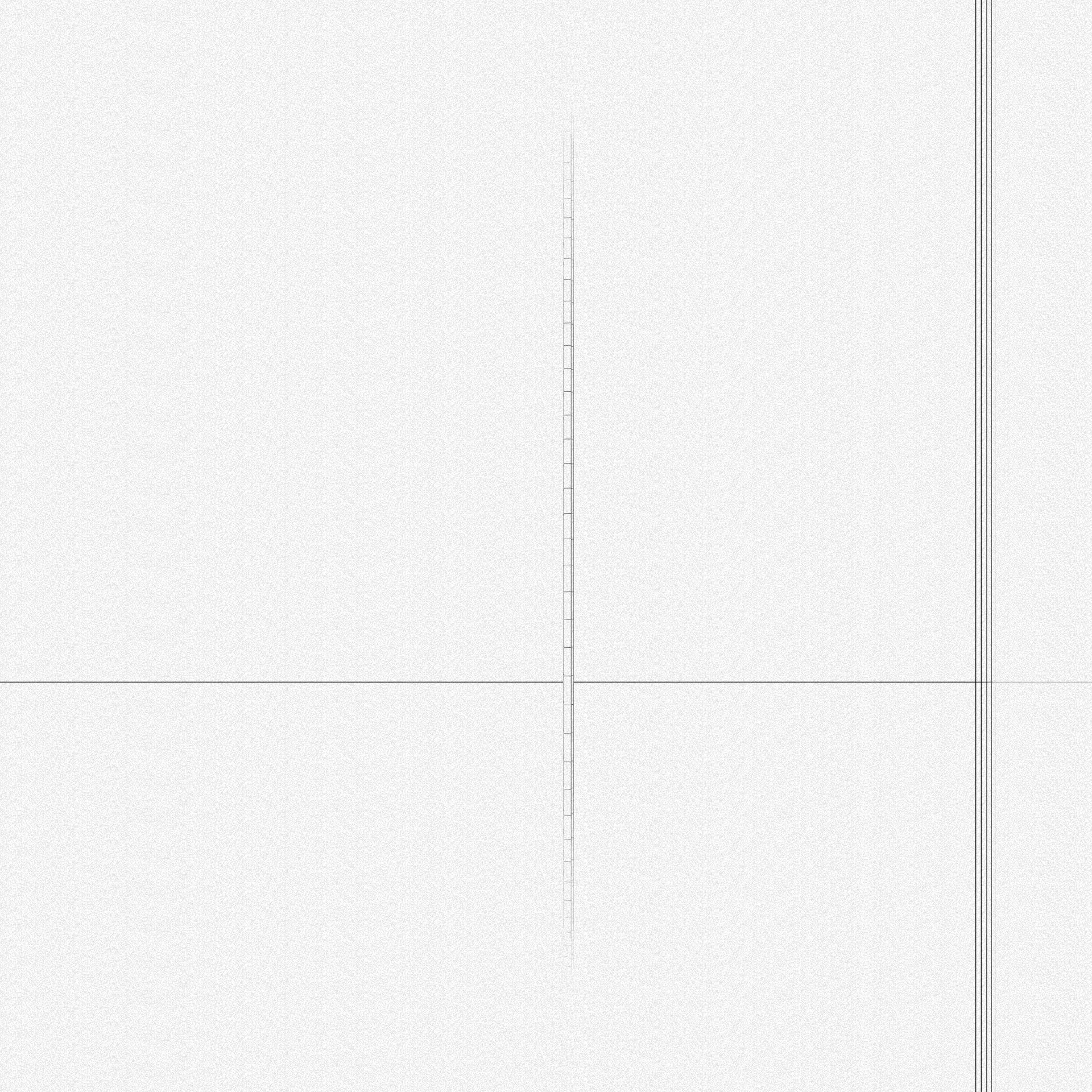 Modern Silver Mirror with Black Metal Frame 3D model_5