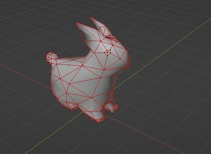 Basic Bunny Free 3D model