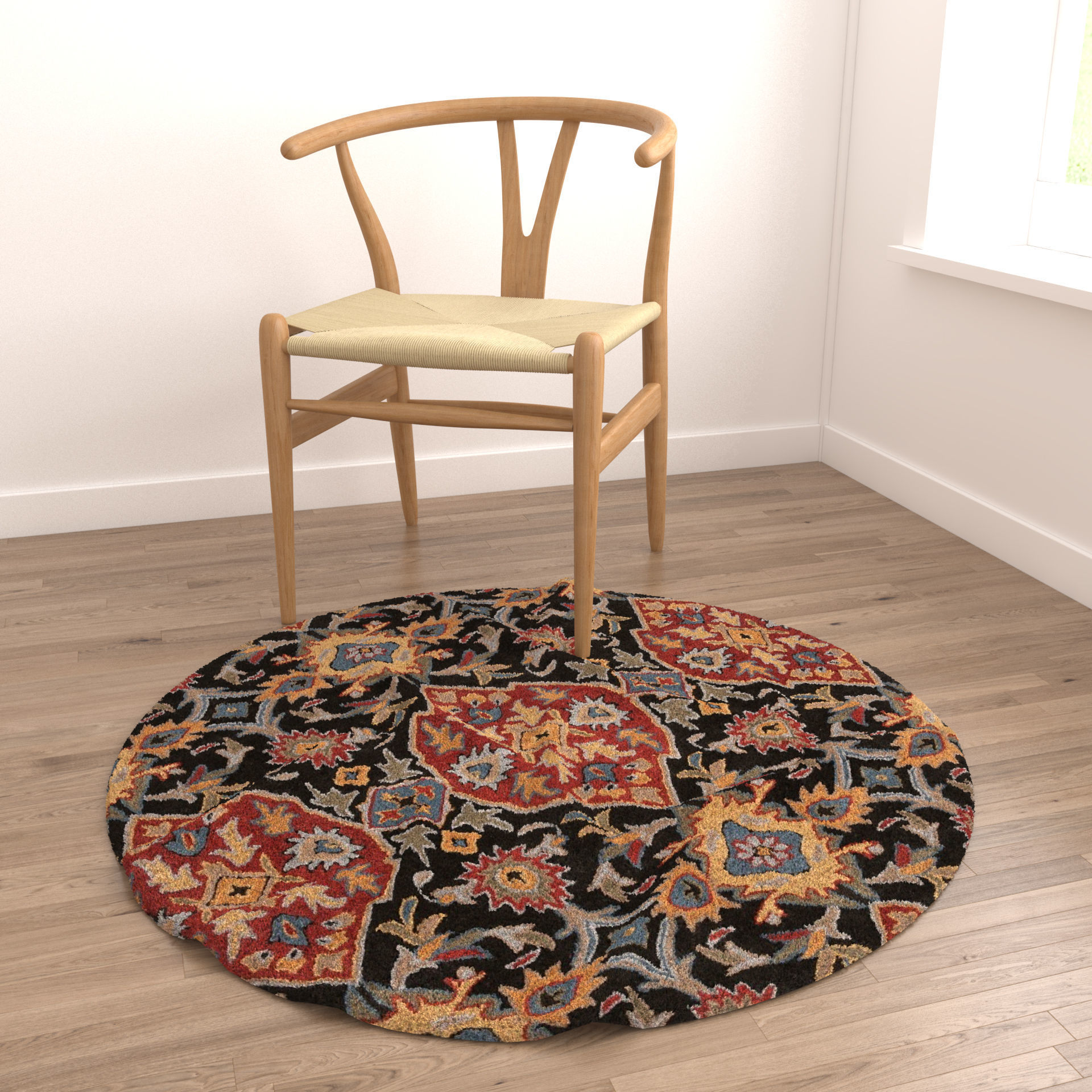 Rugs No 882 Low-poly 3D model_4