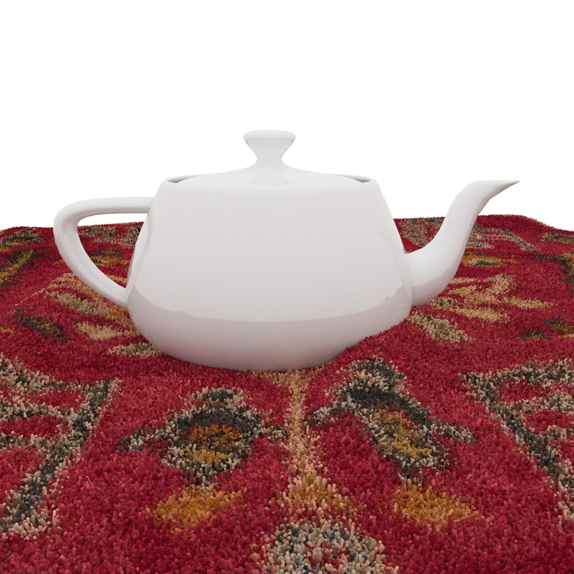 Rugs No 882 Low-poly 3D model_8