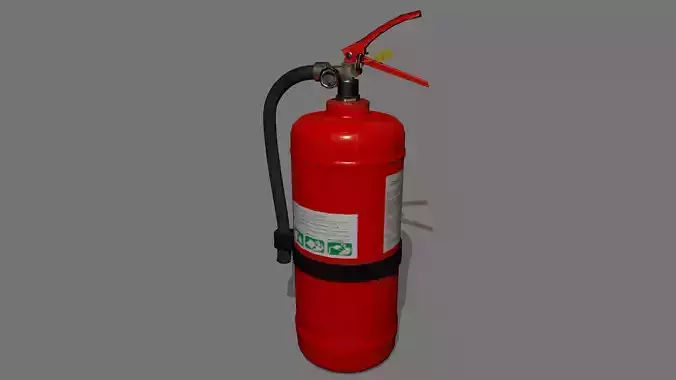 Game Ready fire extinguisher prop