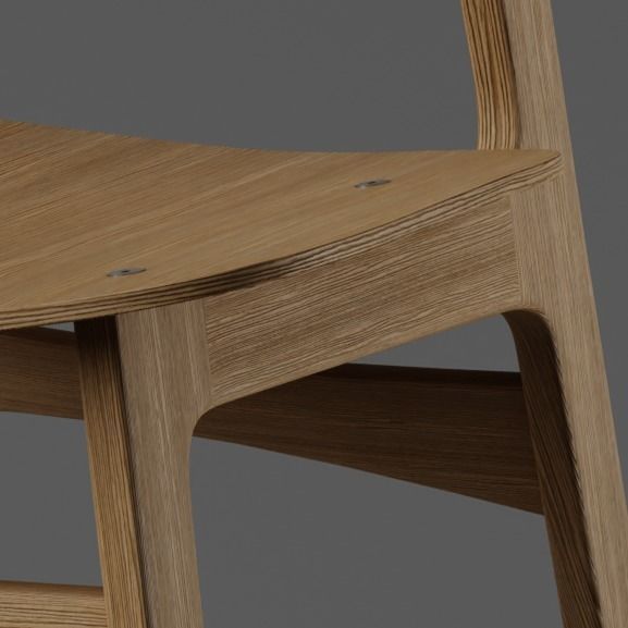 Soborg chair 3D model_4