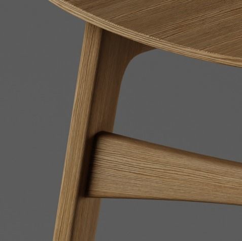 Soborg chair 3D model_5