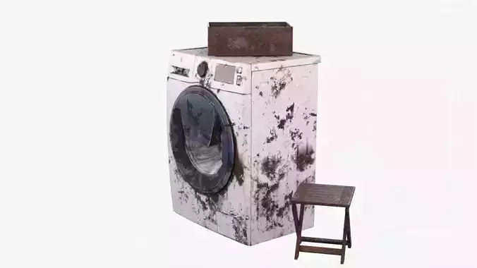 abandond laundry decoration