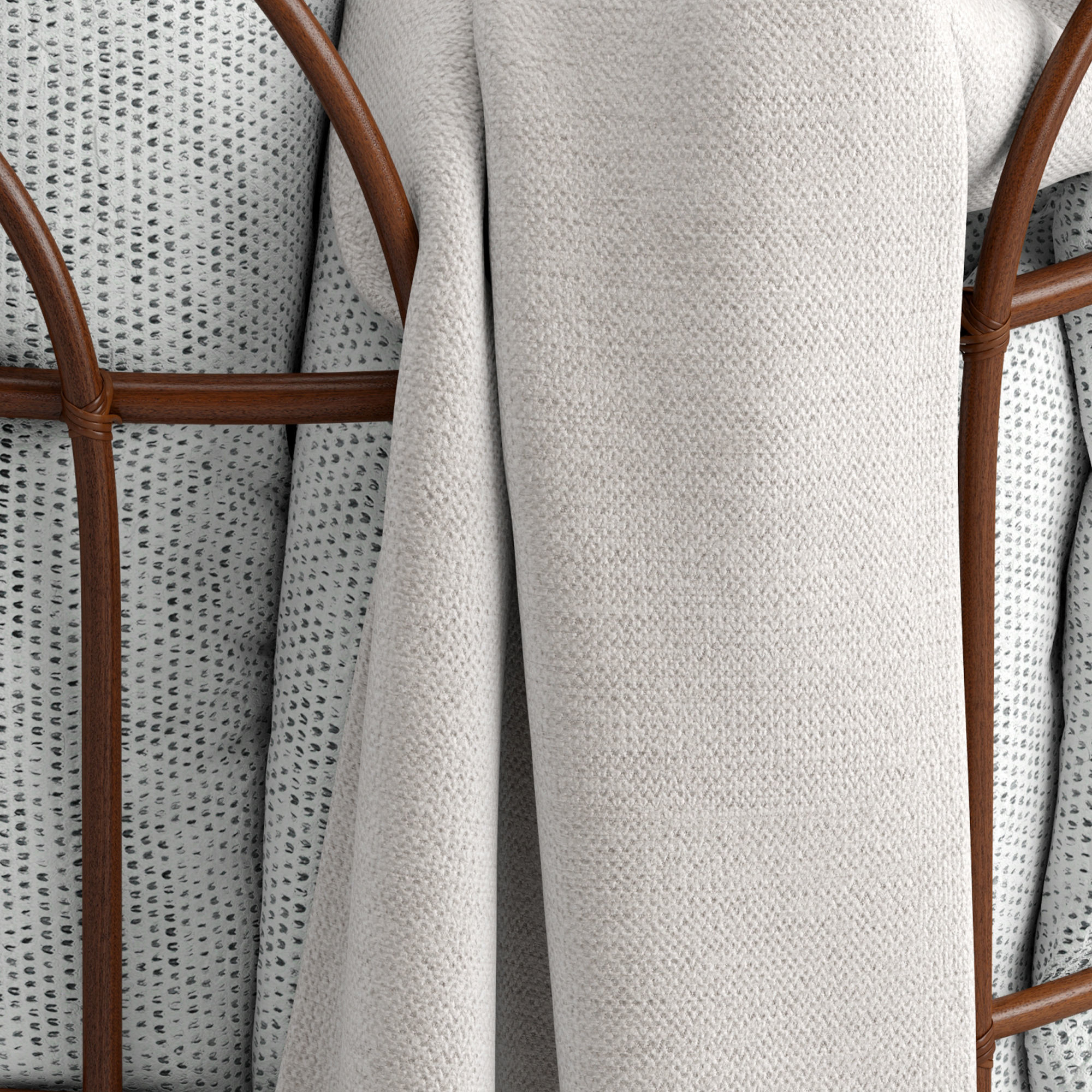 Basket 2 with blanket 3D model_2