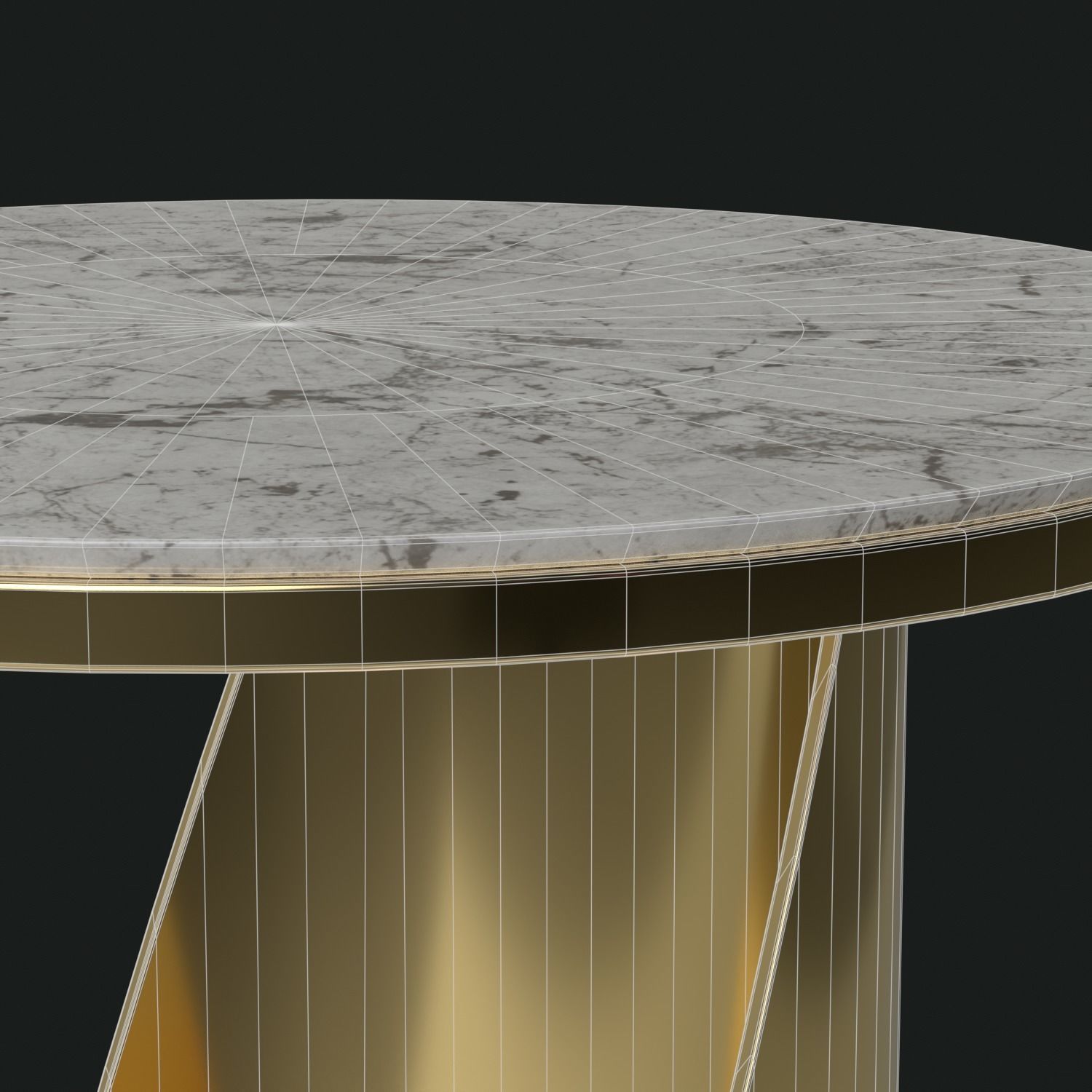 Berkley Nesting Coffee Table Set Low-poly 3D model_31