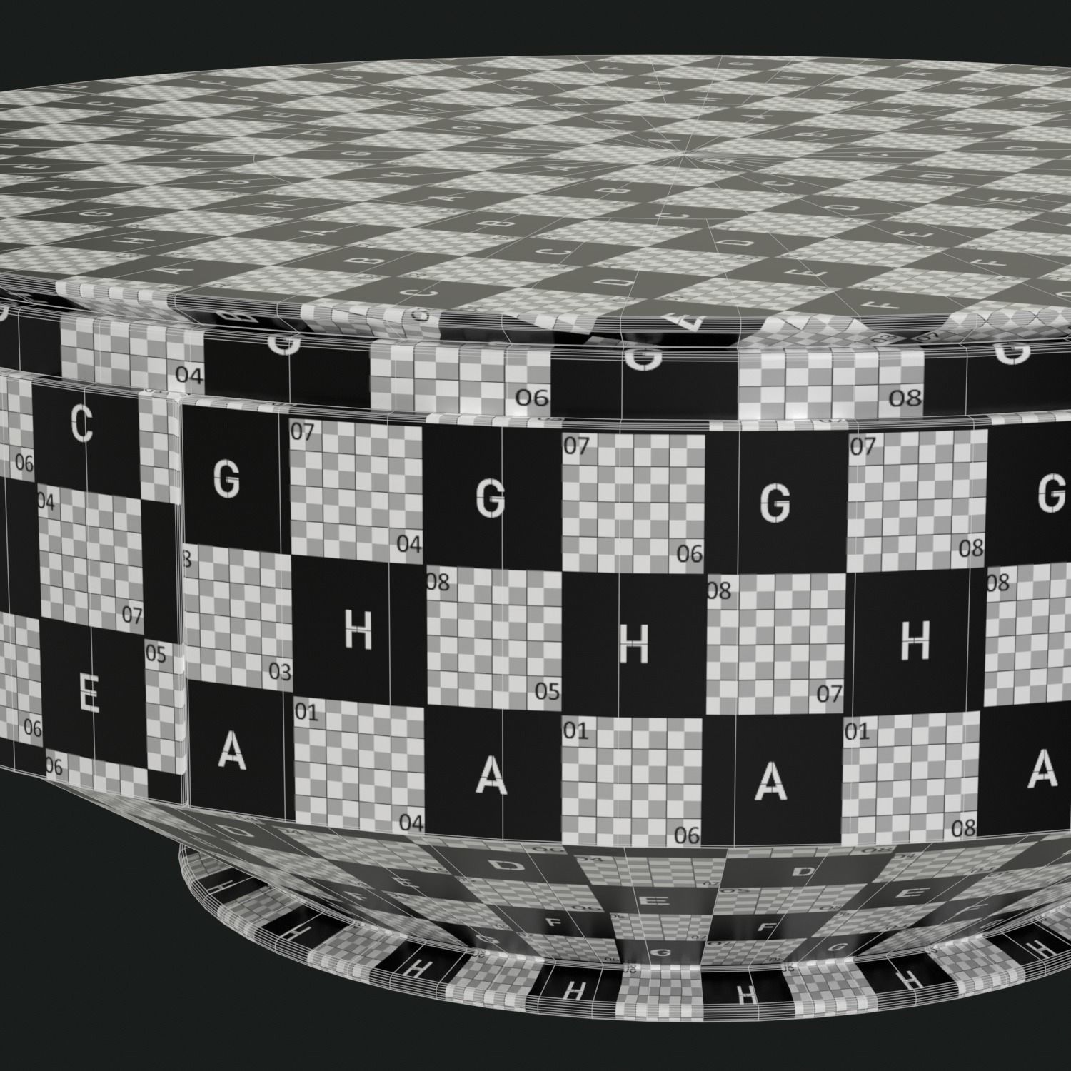 Berkley Nesting Coffee Table Set Low-poly 3D model_24