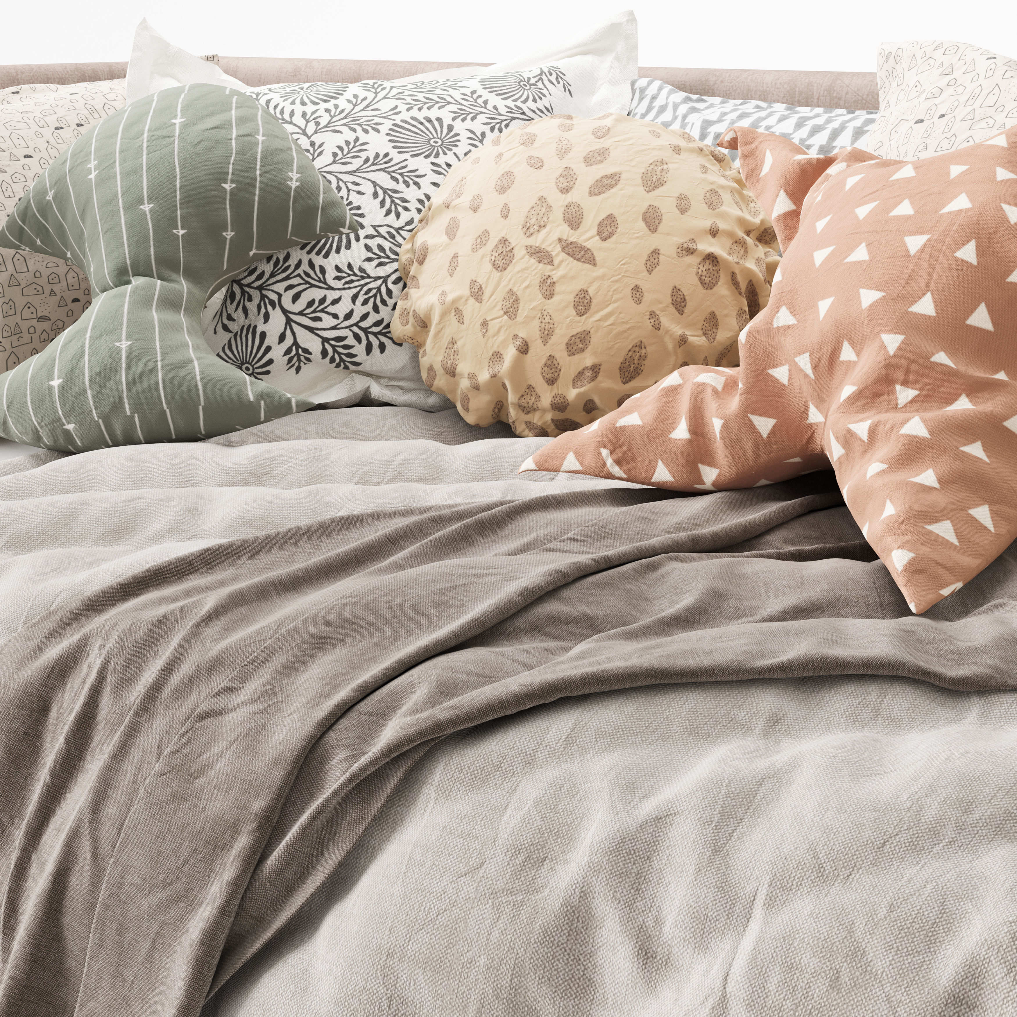 Child Bed 01 3D model_1