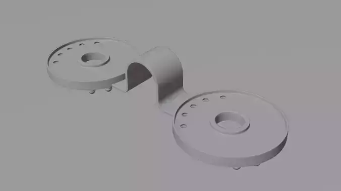 Shade Net Clipper 3D Printable Model 3D print model