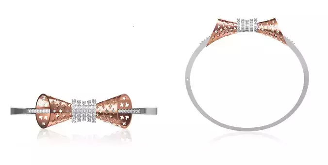 Women Bangle Bracelet STL JCD Details