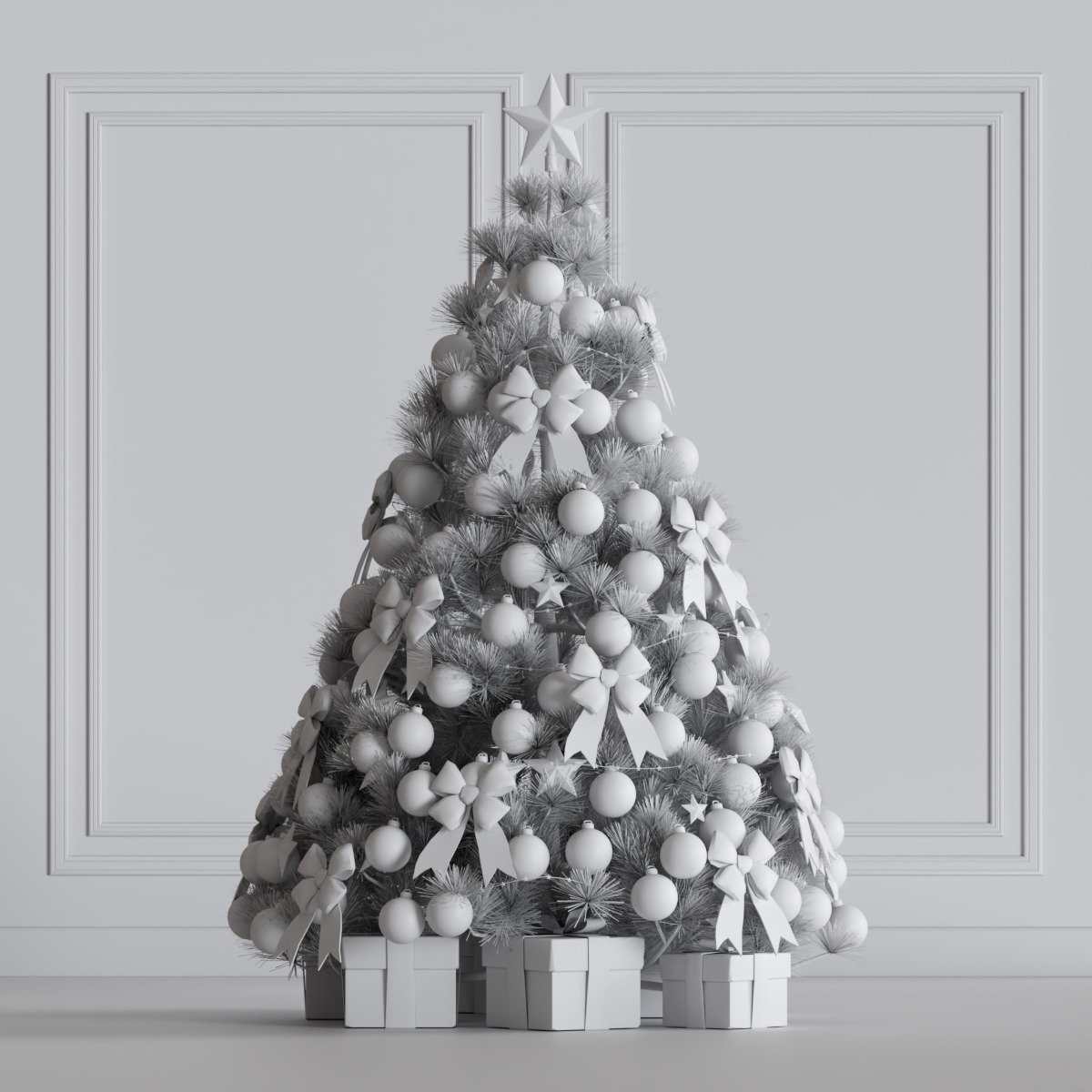 Christmas Tree 3D model 3D model_5