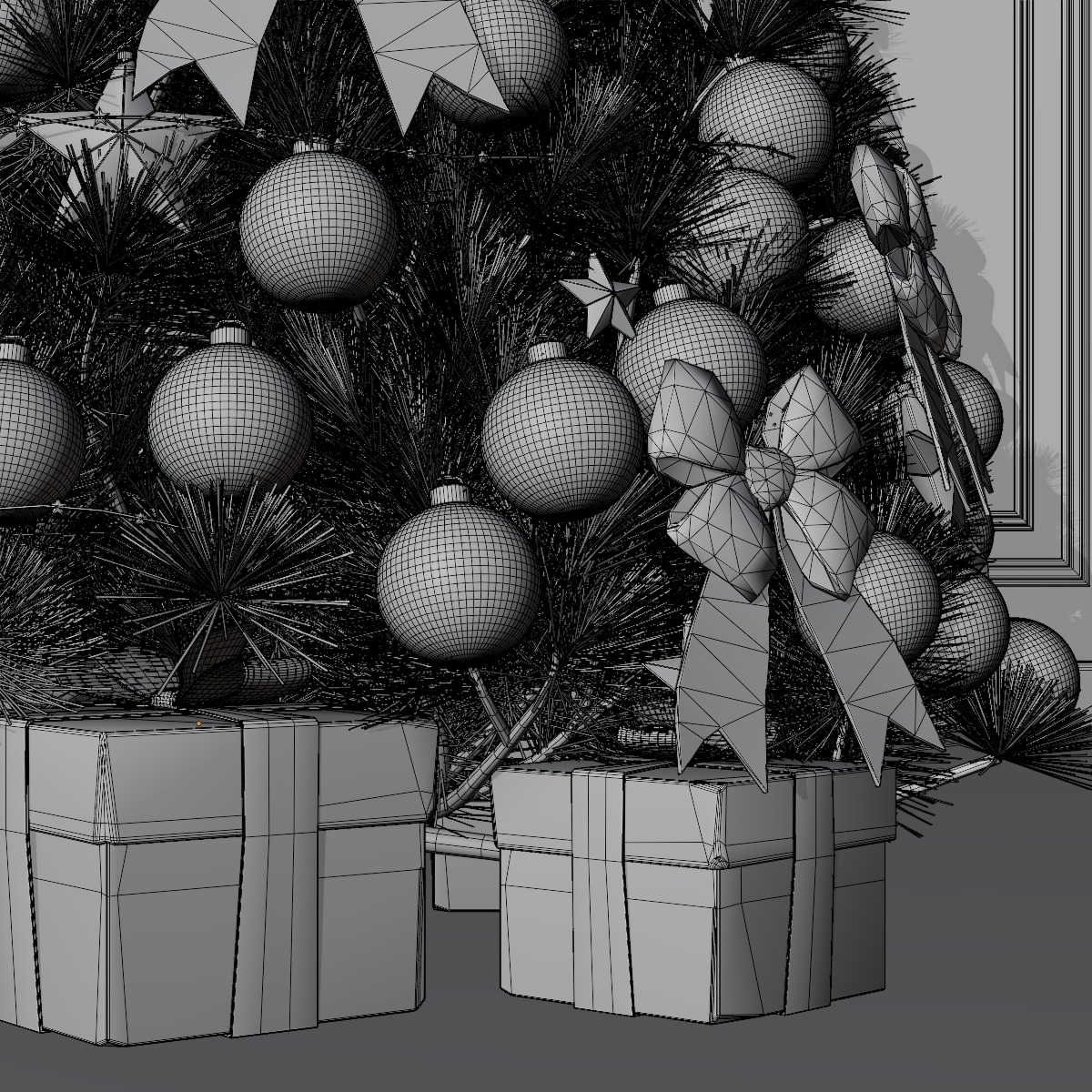 Christmas Tree 3D model 3D model_10