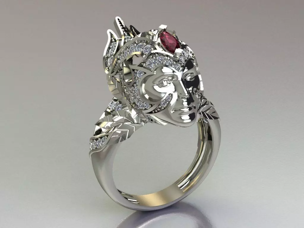 Women Ring 3D print model